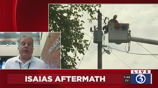 INTERVIEW: Eversource provides update on power restoration efforts