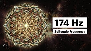 174 Hz Pain Reduction I Music to Relieve Pain, Stress, Tension I Solfeggio Healing Frequency