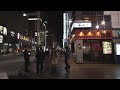 【4k】さっぽろ雪まつり 2023 最終日 すすきの 夜の散策 2023 日本 北海道 札幌【binaural audio】