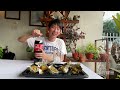 炭烤蒜蓉生蚝 如何制作金银蒜蓉酱 charcoal grilled oyster with chinese garlic sauce eng sub