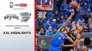 Who will make it to the NBA Finals? | Oklahoma City Thunder @ San Antonio Spurs | NBA Highlights