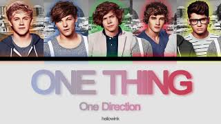 One Direction 'One Thing' (Color Coded Lyrics)