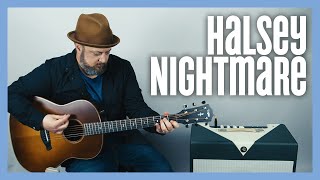 Halsey Nightmare Guitar Lesson (Easy Acoustic)