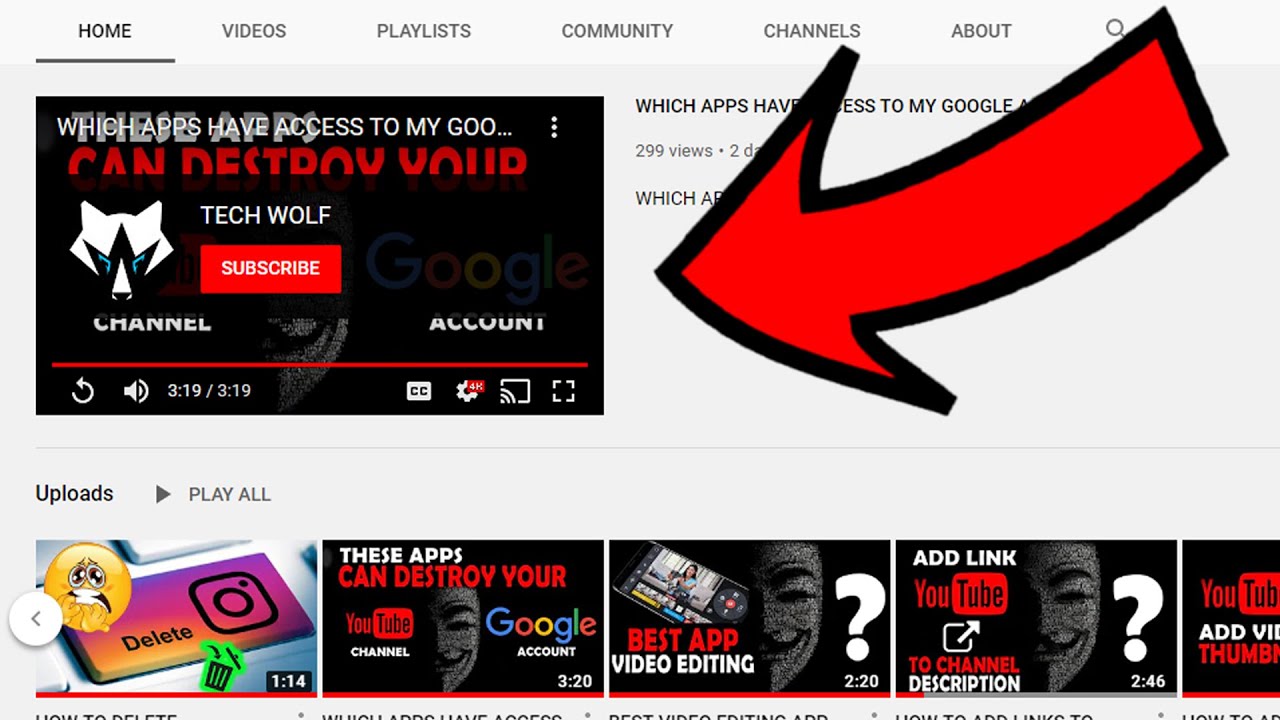 How To Add A Featured Video On Youtube Channel 2020 Youtube How To Add A Featured Video On Youtube Channel 2020 Youtube