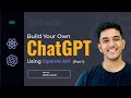 Build Your Own ChatGPT using React JS and OpenAI API | ChatGPT Clone | React Projects