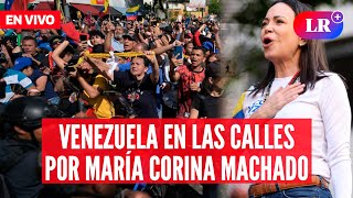 VENEZUELA 10E EN VIVO: María Corina Machado LIBRE tras SECUESTRO, marchas contra Maduro y más