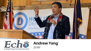 Andrew Yang on Venture for America and mechanization of American jobs. #NHpolitics #FITN #YangGang