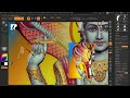 lord shree vishnu 3d relief for cnc how to make image 2d to 3d relief for cnc zbrush tutorials