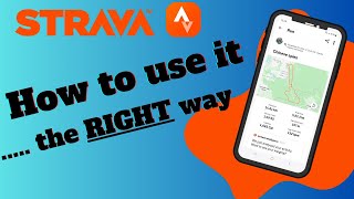 How to use Strava.... the RIGHT and ONLY way