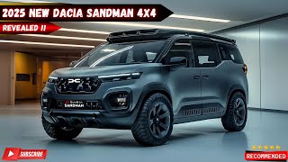 New 2025 Dacia Sandman 4x4 Official Revealed: Design, Interior, Performance And Release Date