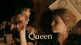 Queen-Love Of My Life (Bohemian Rhapsody movie) Freddie Mercury & Mary Austin Love Story.