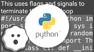 How to stop background thread in Python