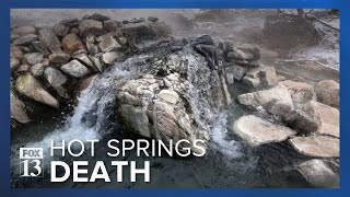 Officials investigating after death at Utah County hot springs