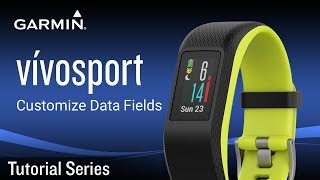 Tutorial - vívosport: Customize Data Fields