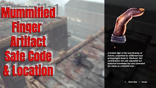 Mummified Index Finger Artifact Safe Code - The Precinct