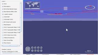 Time line Layer with NASA World Wind