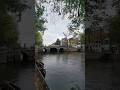 Sitting on an Amsterdam Canal in the Netherlands #Canal #Amsterdam #Netherlands