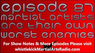 Whistlekick Martial Arts Radio Podcast #87: Martial Artists Are Their Own Worst Enemies