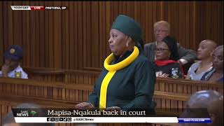 Nosiviwe Mapisa-Nqakula | case postponed to the 28th of March