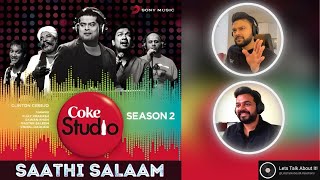 Saathi Salaam - Clinton Cerejo ft. Sawan Khan Manganiyar, Coke Studio India | 🔥 Reaction & Review🔥