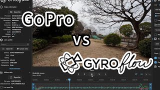 GoPro HERO10のジャイロ情報で手ぶれ補正する無料ソフト「Gyroflow」を使ってみよう！【GoPro vs ジャイロ】