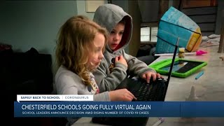 As COVID spikes, Chesterfield Schools return to virtual learning