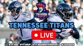 Titan Anderson Sports LIVE: Last Year for Titans Ryan Tannehill & Derrick Henry to win a Superbowl.