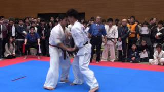 【新極真会】第5回総本部交流大会U22エキスパート　準決勝1　SHINKYOKUSHINKAI KARATE