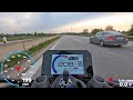 SUZUKI GSX-8S - Acceleration - GPS data