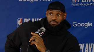LeBron James on if this was his last game with Lakers after eliminated by Nugget