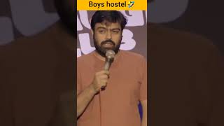 Boys hostel me police😂 | Hostel life in college |  Mainak Mahna | Stand up Comedy | #shorts