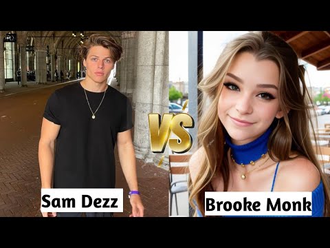 Sam Dezz Vs Brooke Monk Lifestyle Comparison 2024 Youtube