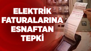 Elektrik Faturalarına Esnaftan Tepki | KRT Haber