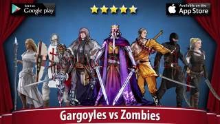 Heroes TD : Gargoyles vs Zombies Trailer