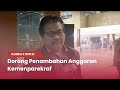 TVR 120 - Komisi X DPR RI : Dorong Penambahan Anggaran Kemenparekraf