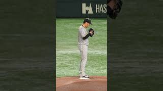 阪神タイガース 西勇輝のピッチング　22.8.19東京ドーム　対巨人戦