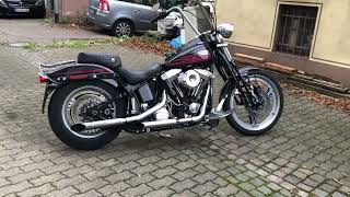 Harley FXSTSB Khrome Works Exhaust