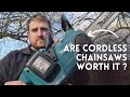 Makita DUC353 36v Chainsaw Review - Is A Cordless Saw A Good Tool On The Homestead or Smallholding?