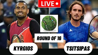 Nick Kyrgios vs Stefanos Tsitsipas | Halle Open Round of 16 | Tennis Companion