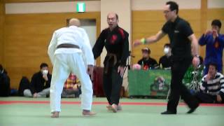 20140119JiuJitsuPriestCup2014シニア茶１回戦中嶋