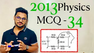 2013 Physics MCQ   34  | By Sandun K  Dissanayaka | Channel A+