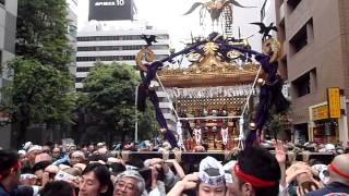 烏森神社例大祭 八つ棟千貫神輿 Part.7 2014年5月5日