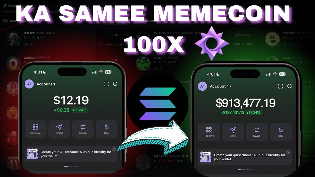 Sidee 100x Uga Samayn Kartaa Memecoins Youtube