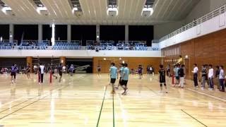 予選 Aチーム vs 中央大学A 2set