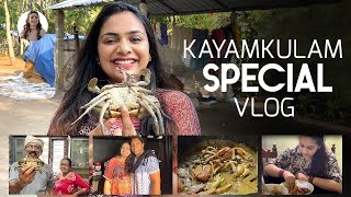 Special Kayamkulam Vlog | Fresh Crab| Achan's Crab Curry | Family Time