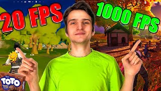 KAKO IMATI NAJBOLJI FPS U NOVOJ FORTNITE SEZONI | TOTO Fortnite sa @RANDOMIGUANNA