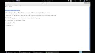 Facebook Bug Bounty PoC Clickjacking Vulnerability