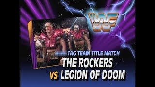 Tag Titles   LOD vs Rockers   SuperStars Dec 28th, 1991