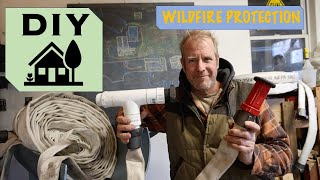 How to Make a Wildfire Defense with Pool, Pump, and Hoses, DIY