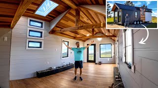 DIY Building a TINY HOUSE - Interior Build
